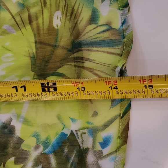 WET SEAL Spaghetti Strap Floral Layered Babydoll Flowy Summer Top ~ EUC - Picture 7 of 9